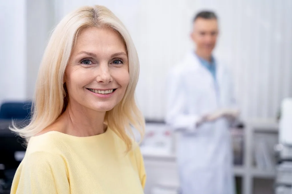 Patientin in der Privatpraxis Elyan